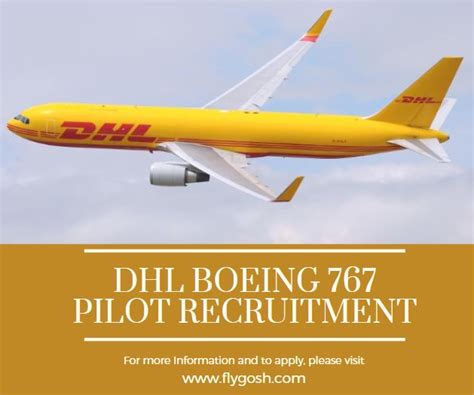 DHL Pilot Recruitment .